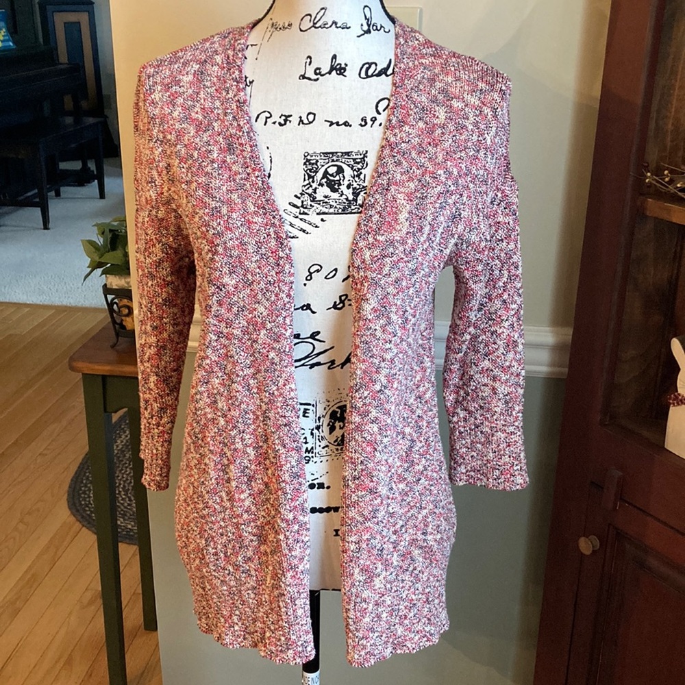 Jjill multicolored cardigan